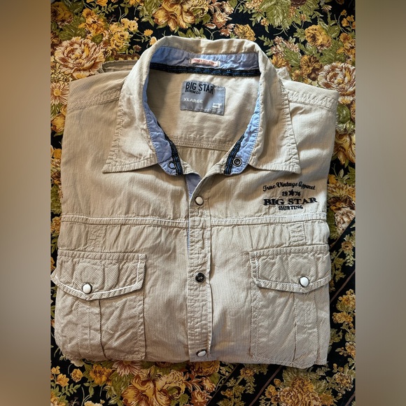 Rare Find* Vintage Big Star button down western shirt - Picture 16 of 16